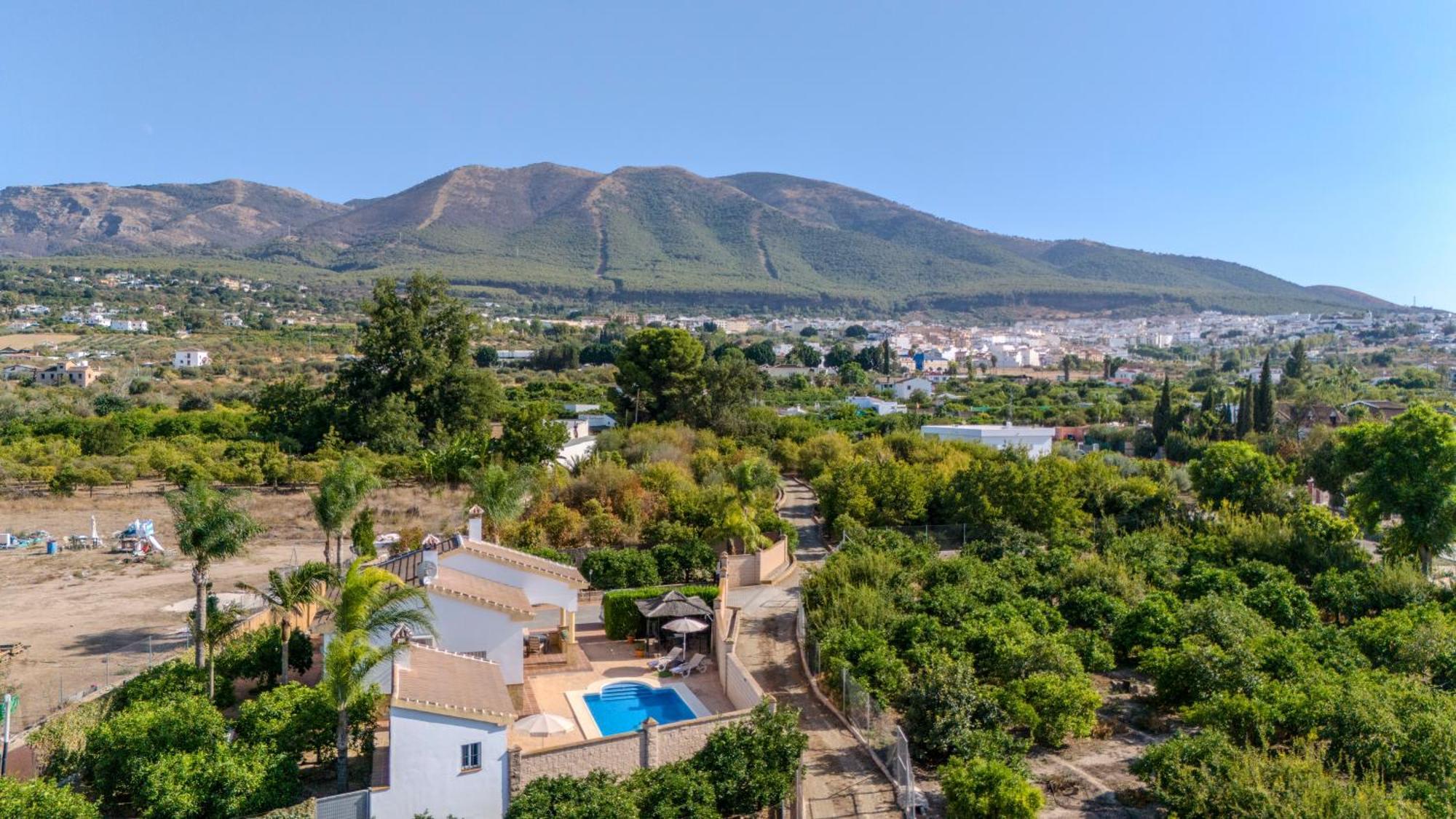 Casa Rural Tipica Andaluza, Wifi,Piscina, Barbacoa, Aire Acondicionado, 5Min Centros Alhaurín el Grande Exteriér fotografie